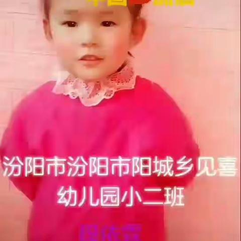 见喜幼儿园小二班小朋友抗击疫情，人人有责