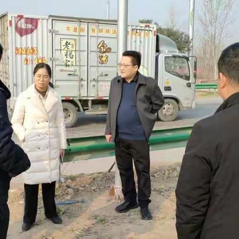 南坞镇创建安全道路进行中