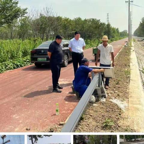 南坞镇创建办镇区景观灯亮化打造！