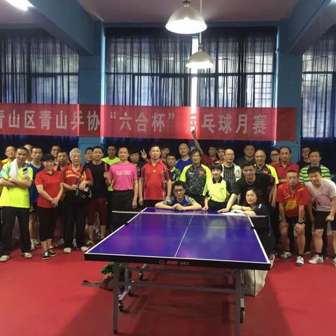 乒乓相约醉十里钢城 八面春风拂绿水青山