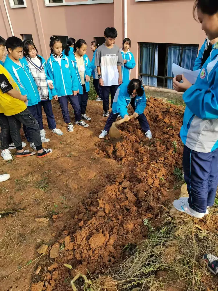 黔西五中劳动教育剪影