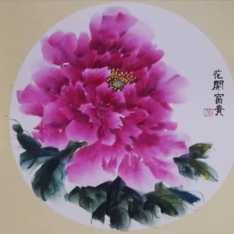 铜石中学国庆节绘画社团作品展览