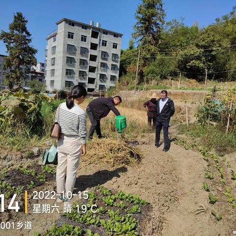 建宁县工商联干部下沉里心村开展森林防火工作