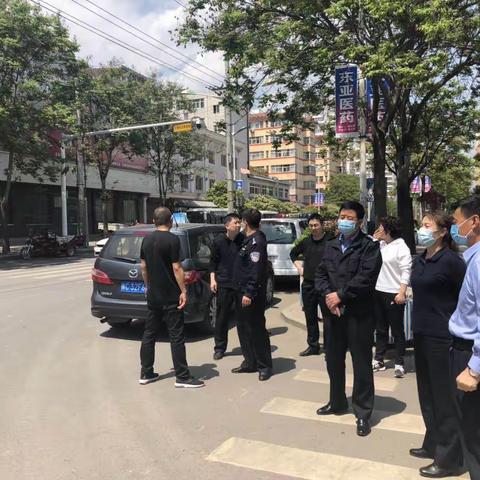 市交警支队党副支队长一行来凤翔大队验收科技信息化工程项目