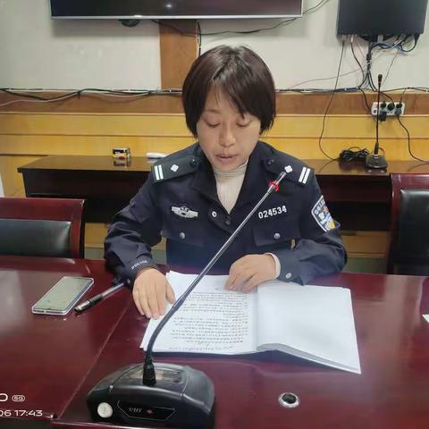 科技强警无止境  “减量控大”保安全——凤翔交警组织开展第一季度信息化培训会