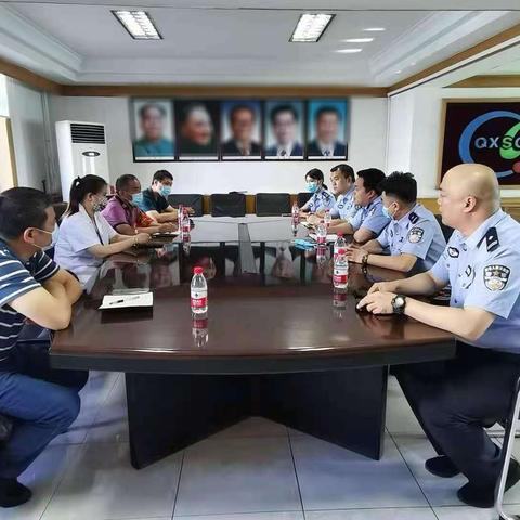 桥西公安分局食药大队联合市场派出所开展“惠民利企大调研大走访”活动