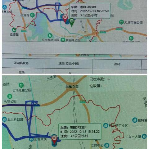 盘龙废旧家具、绿化垃圾收运处理项目（北片区）监管日志