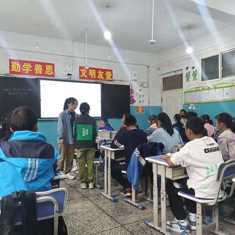 以教促研、以研促教，教学相长、互助成长  大川镇九年制学校英语组活动
