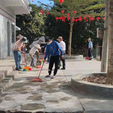 兰泰农场组织党员干部开展“四爱"人居环境卫生整治活动