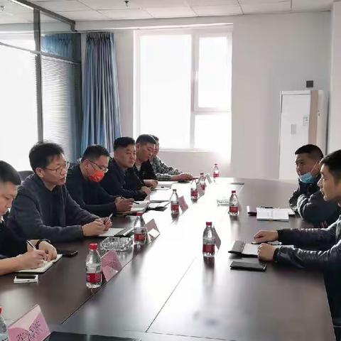 河沙镇政府 邯山区组织部相关领导到我公司调研指导工作
