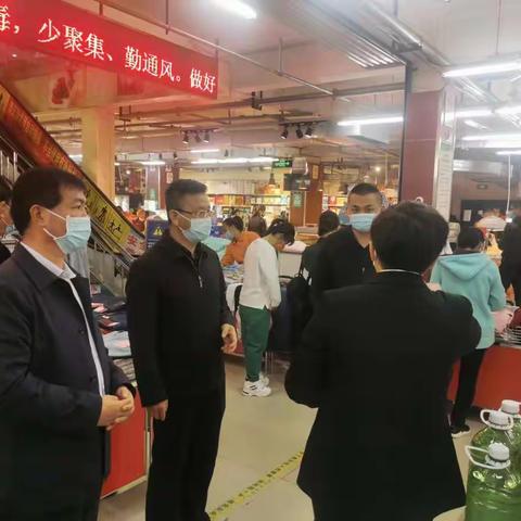 长治市市场监管局第十二督导组在武乡县督导疫情防控工作