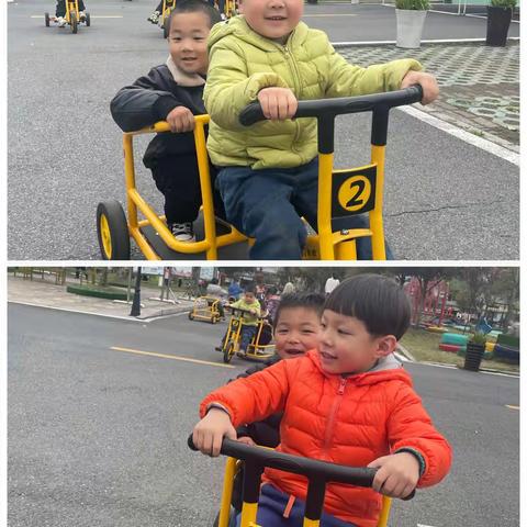 芦溪 县第二保育院芽芽4⃣️班——《骑车篇》