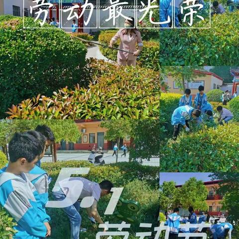 方城县博望镇实验小学:“童”心协力，劳动最光荣