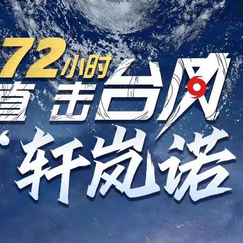 【台风预警】“轩岚诺”来袭！——文成县屿虹幼儿园防台风温馨提醒