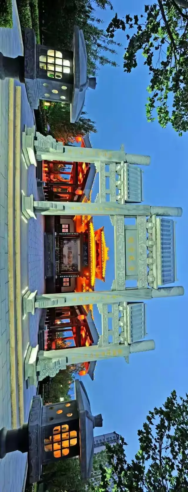 大美曲沃,晋园夜景