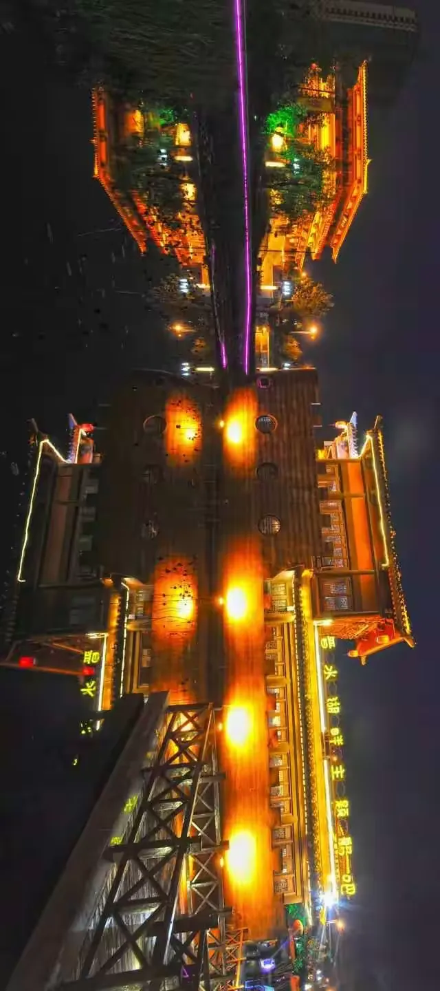 大美曲沃,晋园夜景