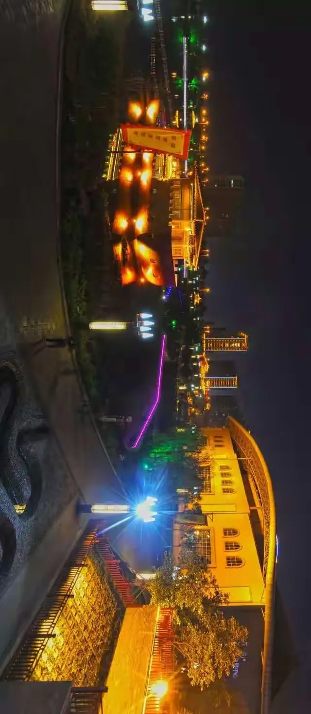 大美曲沃,晋园夜景