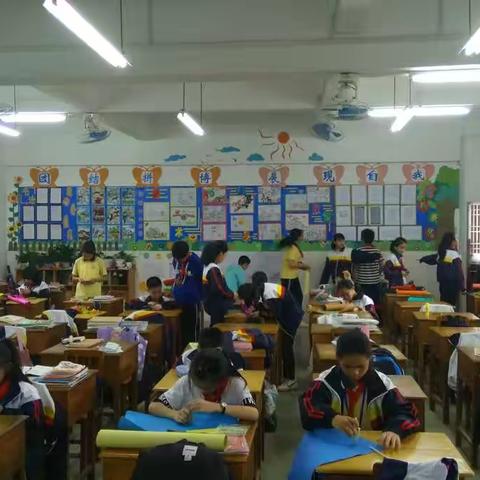 我们爱五①班！