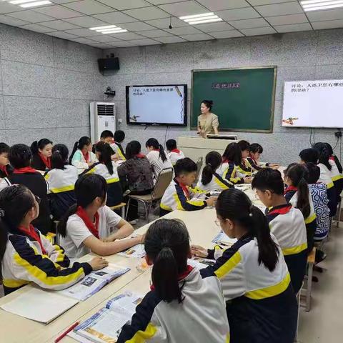 有趣的科学观摩课—高码头镇第一小学
