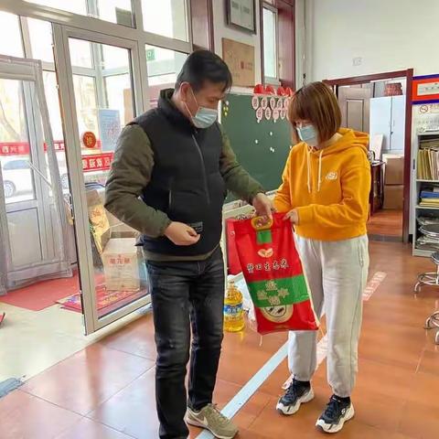 新兴西“新春送温暖 真情暖人心”低保家庭慰问