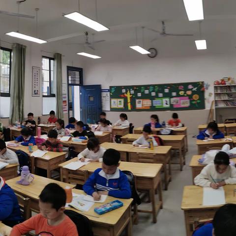 自然岭小学二①班课后反馈