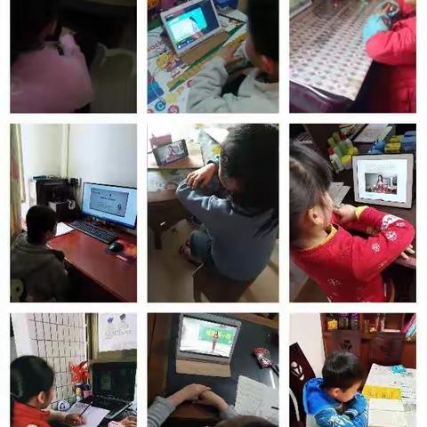 埋首积蓄力量，静待春暖花开--怀城镇第六小学二年级“停课不停学”教与学剪影