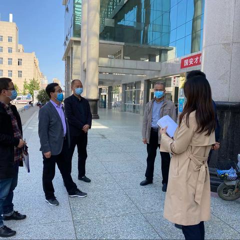 周至县卫生健康局对卫健系统无碍设施建设工作进行督导检查