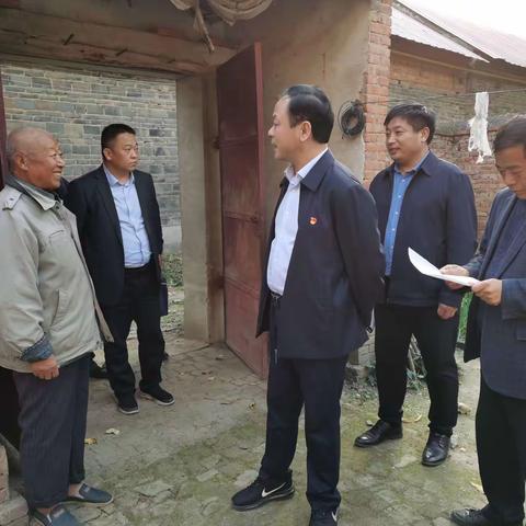 市政府副市长乔彦强调研源汇区问十乡扶贫工作