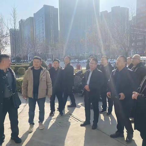 烟台芝罘区考察团到我区考察学习城市精细化管理工作