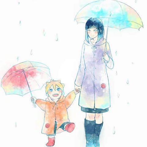 雨中的芬芳