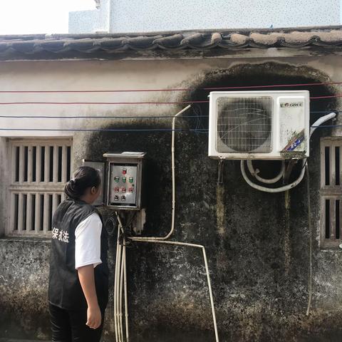 演丰镇环境站“双节”期间值班日常巡查10月6日