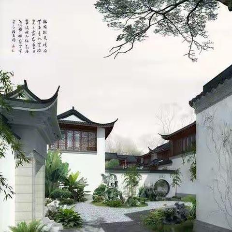 帝里春晚,重门深院,草绿阶前，中港•鹿港院墅，您相伴一生的家。