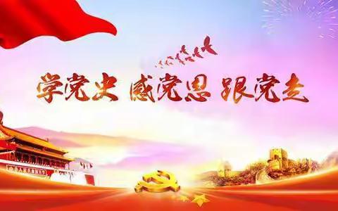 凝心聚力学党史 砥砺前行强党性