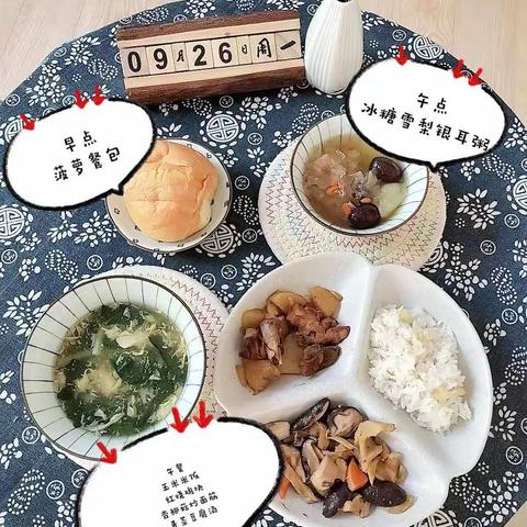 不负时光🌾🌾美“食”美刻相伴——翰林华府幼儿园第五周美食回顾