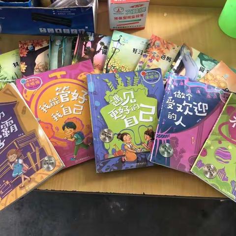 温泉镇官庄小学读书分享会活动