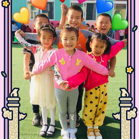 高里街道牟家院幼儿园开展“庆十一，迎中秋”双节同庆主题活动