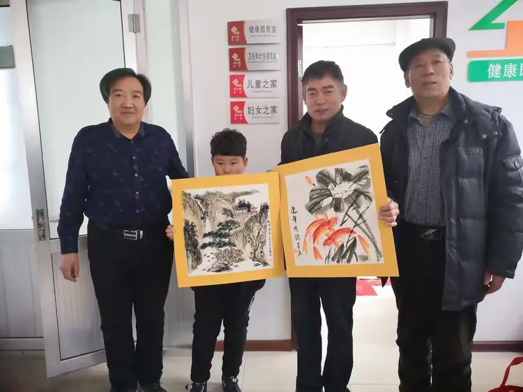 张申安老师书法