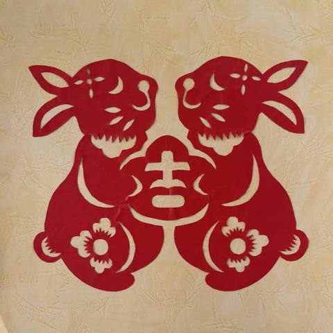 美术社活动记录——吉祥如意兔