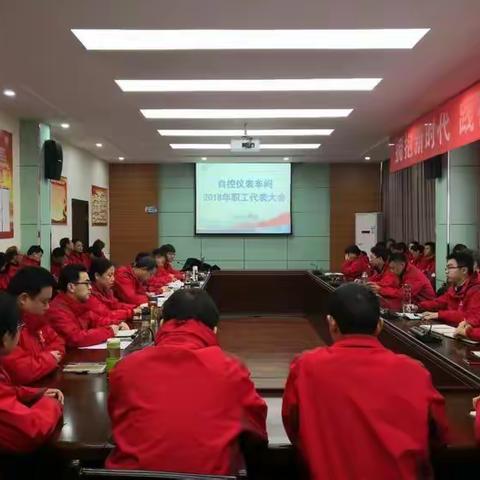 2018自控仪表车间团员青年形式与任务教育会