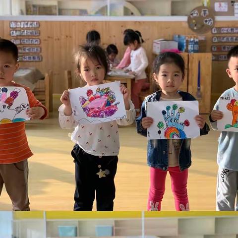 横州市小红帽幼儿园2022年春季学期大班绘画汇报