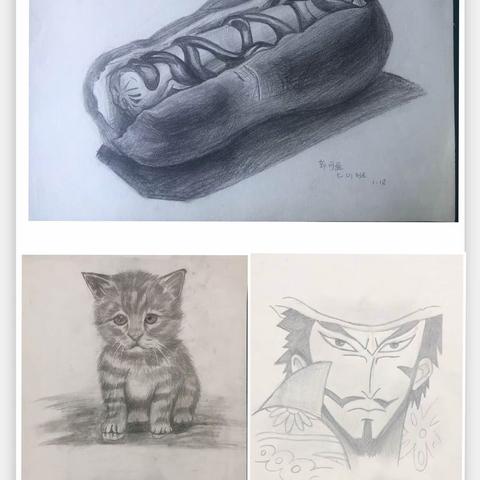 南园学校美术比赛作品展