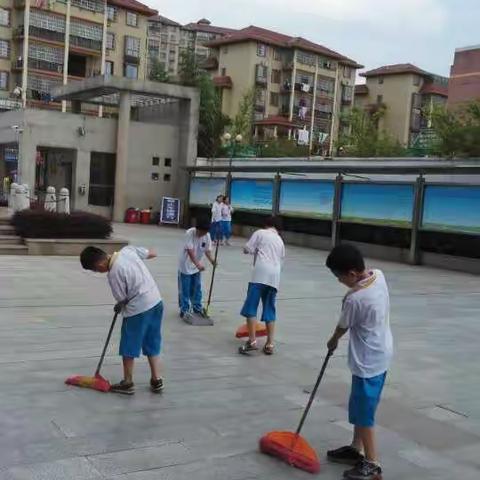 荆公小学2018年春季第三次大扫除