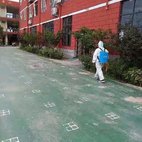 八公桥镇华昌小学秋季开学疫情防控演练