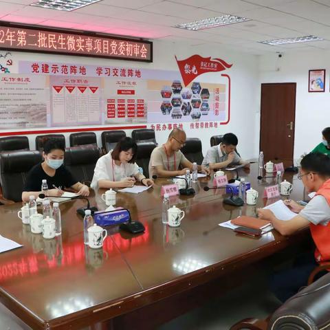 人大代表进社区：黎光社区2022年第二批民生微实事项目初审会