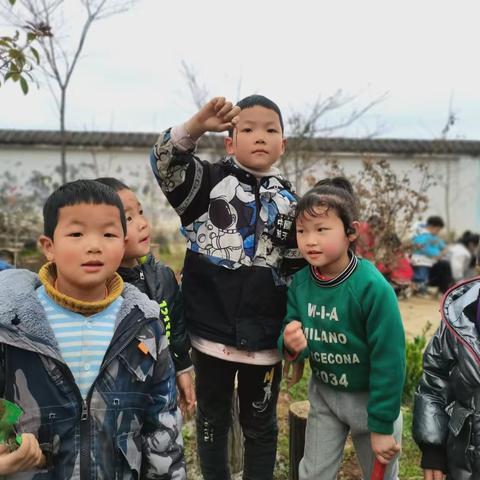 【“相逢植树节，爱在春天里”】中寨镇中心幼儿园“植树节”主题活动