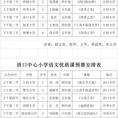 聆听本体，溯教学之源——浯口中心小学举行“本体性”语文优质课竞赛活动