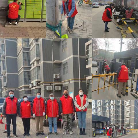 「清除管理死角，提升小区环境」-渭滨街社区开展小区环境整治活动