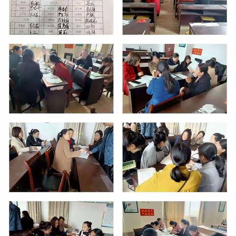 反思中成长——记永城市第四小学第一次月考质量分析会