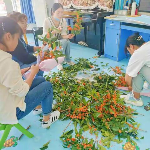 巴山镇中心幼儿园开展教师节庆祝活动