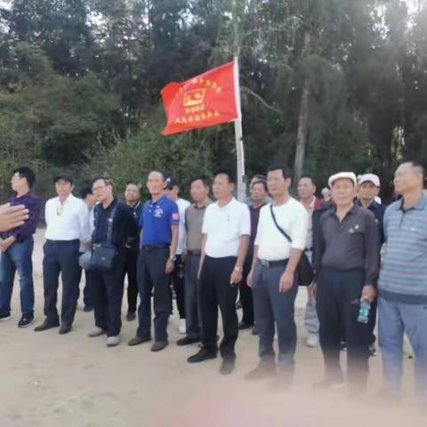 白马井镇离退休干部职工党支部联合开展学雷锋·文明实践我行动主题活动